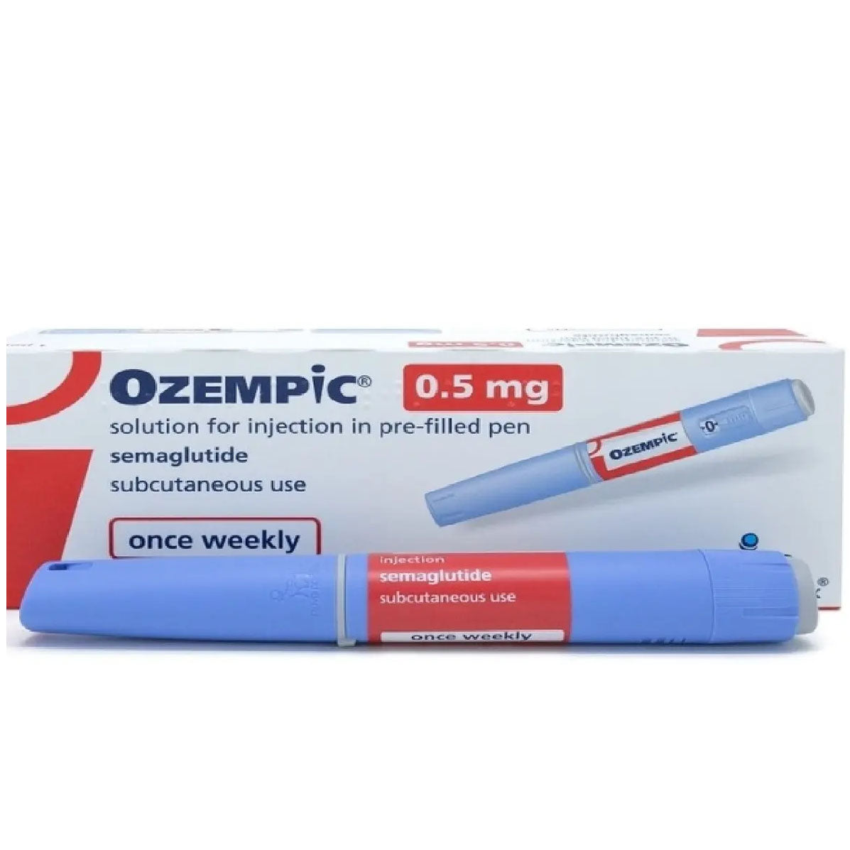 Ozempic Semaglutide 0.5mg Solution For Injection In Pre-Filled Pen