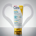 سيرافي واقي شمس مرطب غير مرئي SPF 50 للوجه والجسم